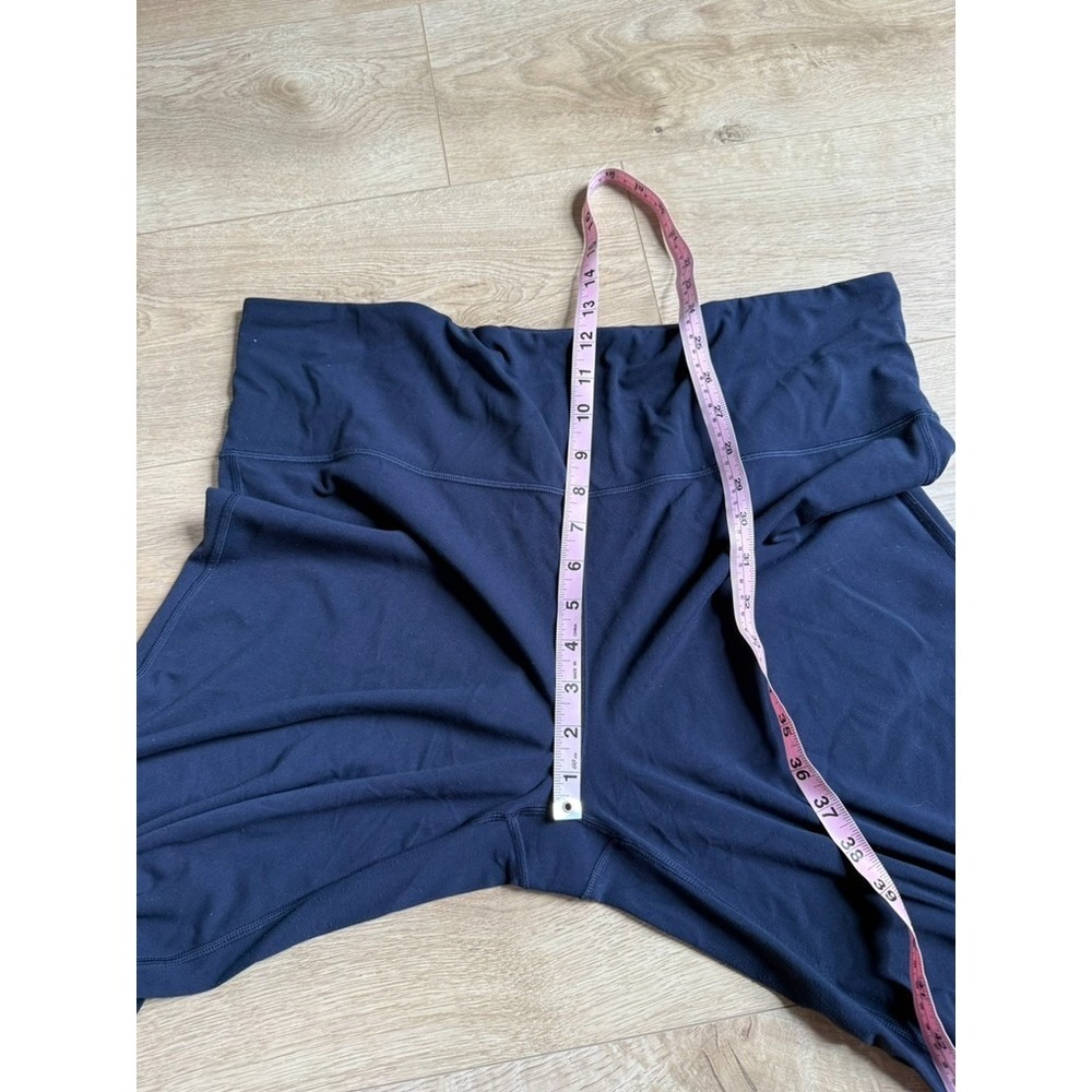 Athleta Elation Ultra High Rise Wide Leg Pant blue stretch athletic lounge sz 2X - Picture 6 of 10